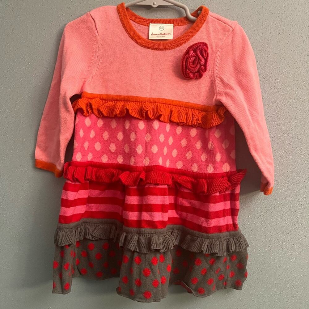 Hanna Andersson Ruffled Sweater Dress